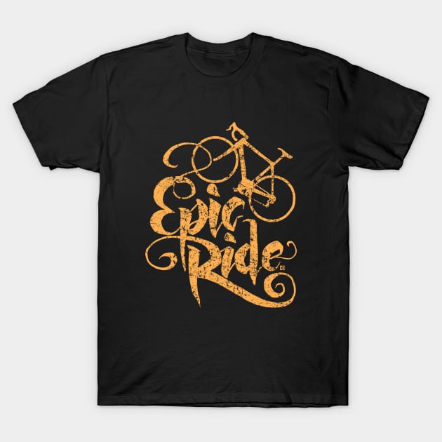 Epic Ride - Road Bike T-Shirt by CALMA